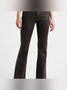 Hudson Holly Bootcut Waxed Jeans Black Like New Size 30 Like New